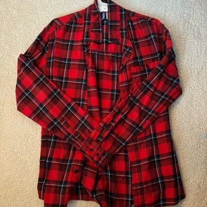 Forever 21 women’s flannel, button up size M